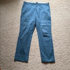 Men's J. Crew 770 Straight fit blue chinos